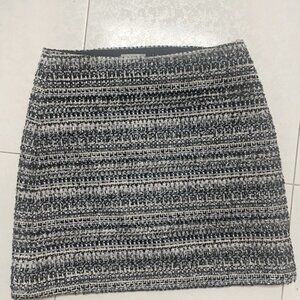 Ann Taylor Loft Tweed Mini Skirt  Size6